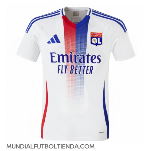 Camiseta Olympique Lyonnais Primera Equipación Replica 2024-25 mangas cortas